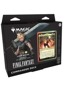 Magic the Gathering Final Fantasy Commander Deck FF7 (Limit Break) OPEN / READ - Image 1