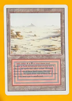 MTG BADLANDS Revised (OldManMTG 013-216) - Image 1
