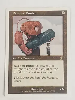 MTG Beast of Burden (7th Edition/Artifact/R) - BGM - Image 1