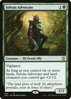 ~1x Sylvan Advocate x1 ~NM~ ZNC Magic the Gathering MtG~ - Image 1