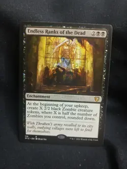 MTG Endless Ranks of the Dead - Midnight Hunt Commander (MIC) - Rare - NM - Image 1