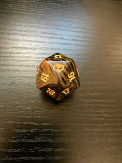 Secrets of Strixhaven Oversized Spindown Life Counter - MTG Bundle D20 Die - Image 1
