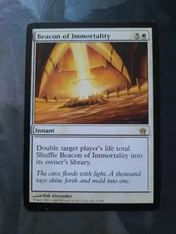 Magic the Gathering MTG - 1 x Beacon of Immortality - Fifth Dawn - LP - Image 1