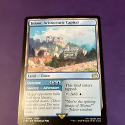 Magic: The Gathering Jidoor, Aristocratic Capital Land FF 0284 2025 WOTC - Image 1