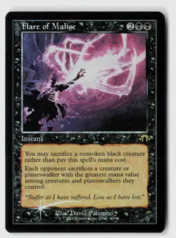 Flare of Malice (Retro Frame) #408 (Foil) (NM) Modern Horizons 3 MH3 Magic MTG - Image 1