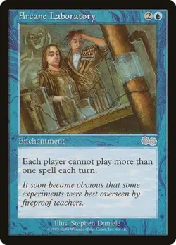 Arcane Laboratory Urza's Saga MP MTG - Image 1