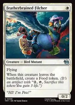 2x Featherbrained Filcher - Foil TMT NM MTG - Image 1