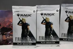 MAGIC THE GATHERING FINAL FANTASY VIII CHILDREN OF FATE 3 PACKS 3 SPECIAL PACKS - Image 3