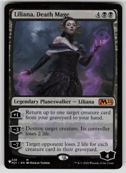 Liliana, Death Mage Mythic The List Reprints 328/274 MTG Near Mint 2020 - Image 1