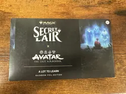 Magic MTG Secret Lair x Avatar: The Last Airbender | A Lot To Learn (Foil) - Image 1