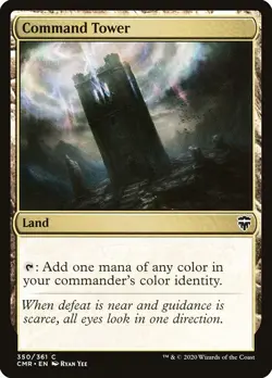 Command Tower Foil Commander Legends 350 NM MTG - Image 1