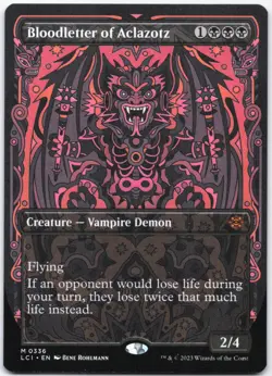 Bloodletter of Aclazotz (Borderless) Normal M The Lost Caverns of Ixalan 336 NM - Image 1