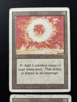 2x Sol Ring - 3rd Edition / Revised MTG Magic MP HP - Image 2
