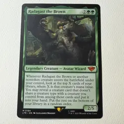 RADAGAST THE BROWN MTG UNIVERSES BEYOND: THE LORD OF THE RINGS 184 LP - Image 1