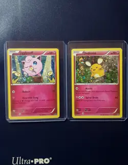 Pokemon TCG JIGGLYPUFF & DEDENNE McDonalds EU Promo 2016 (MCD16) ENGLISH Cards - Image 1