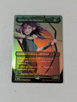 MTG Marwyn, the Nurturer - Rainbow Foil - Secret Lair Drop NM - Image 1