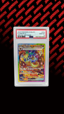 Flamara Flareon SV8a 202 PSA 10 Koreanisch Pokemon TCG Terastal Festival Ex - Image 1