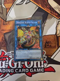 YUGIOH TOPOLOGIC BLASTER DRAGON BPRO-EN046 SECRET 1ST ED NM - Image 1