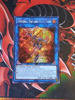 Decode Talker Heatsoul RA01-EN048 Secret Rare 1st Yugioh LP - Image 1