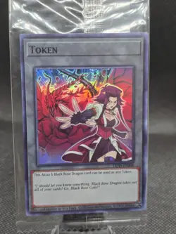 Yu-Gi-Oh! Token: Akiza & Black Rose Dragon - TKN5-EN008 - Image 1