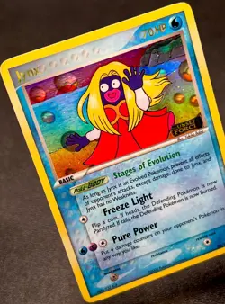 Jynx 28/115 MP Inverted Pokeball Reverse Holo Unseen Forces Stamped Pokemon Card - Image 1