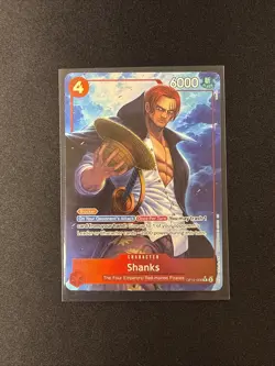 ONE PIECE TCG CARD Shanks (008) (Alternate Art) - Legacy of the Master (OP12) - Image 1