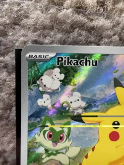 Pokemon TCG: Pikachu 088 Scarlet & Violet Promo Card Holo Full Art NM - Image 4