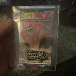 Score Dragon Ball Z CCG Fusion Saga Booster Pack 12 Cards English - Kid Buu - Image 1