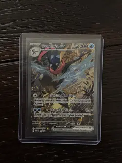 Pokemon TCG - Greninja ex 132 Scarlet & Violet Promo Cards Holo Alt Art - Image 1