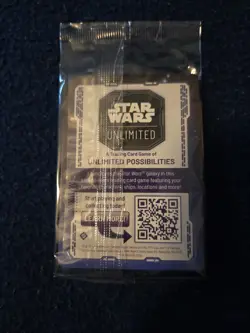 Star Wars Unlimited Grogu Leader Promo Foil Sealed 2 Card Mandalorian AMC Pack - Image 2