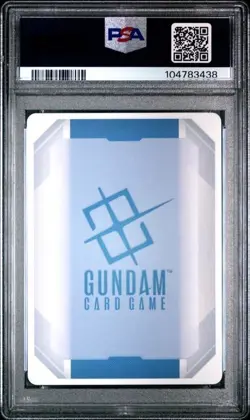 2024 GUNDAM CARD GAME BETA JAPANESE AILE STRIKE GUNDAM PSA 10 GEM MINT - Image 2