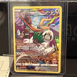 Oranguru TG12/TG30 Brilliant Stars Full Art Ultra Rare Holo Pokemon Card NM - Image 1