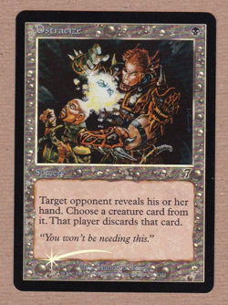 MTG - Ostracize - 7th Edition - Common VF/EX - Foil Single Card {A} - Image 1