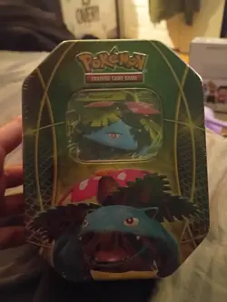 Pokemon TCG 2016 Power Beyond Venusaur-EX Tin Set New & Factory Sealed - Image 1