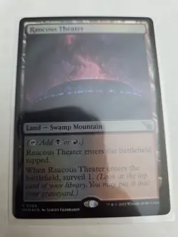 mtg, Raucous Theater -Murders at Karlov Manor Foil NM - Image 1