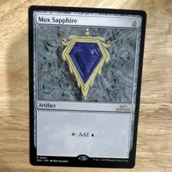 Wizards of the Coast MTG Mox Sapphire 30th Anniversary #0262 English - Image 1