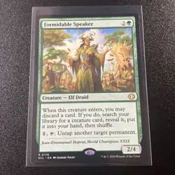 Magic The Gathering Formidable Speaker, Lorwyn Eclipsed (ECL) - Image 1