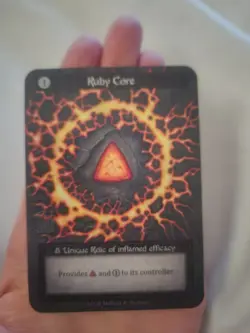 Ruby Core - Alpha Nonfoil Unique - Sorcery Contested Realm - NM/MT - Image 1
