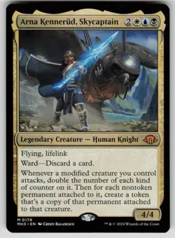 Arna Kennerud, Skycaptain Mythic Modern Horizons 3 178 MTG Near Mint 2024 - Image 1