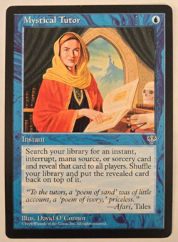 Mystical Tutor - Mirage MTG Magic the Gathering NM - Image 1
