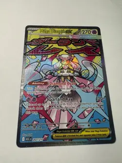 Pokemon Mega Diancie EX 267/217 ASC EN Mega Evolution EX Holo English - Image 2