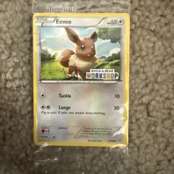 Pokemon Eevee Build-A-Bear Promo Card – Sealed – Near Mint / Collector Item - Image 1
