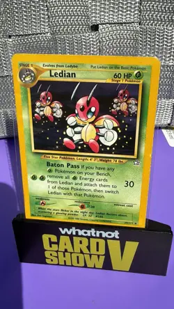 Vintage Pokemon Ledian Neo Genesis 39/111 uncommon Stage 1 2000 tcg wotc - Image 1