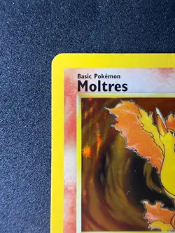 Moltres 12/62 - Pokemon Fossil - Holo Rare - MP - Image 2