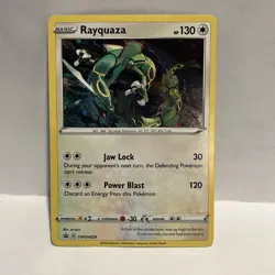 Rayquaza Holo Pokemon Sword & Shield Black Star #SWSH029 - Image 1