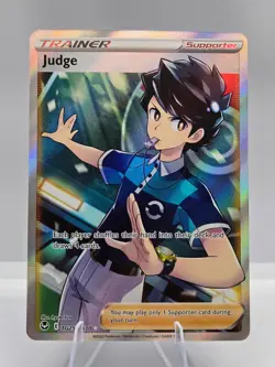 Judge TG25/TG30 Ultra Rare Silver Tempest Trainer Gallery Pokemon NM - Image 1