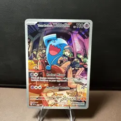 Pokemon TCG Team Rockets Wobbuffet 203 Black Star Promo - Image 1