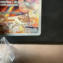 Pokemon TCG Team Rockets Wobbuffet 203 Black Star Promo - Image 5