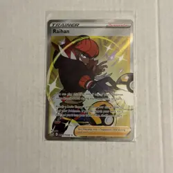 Raihan TG27/TG30 Full Art Holo Ultra Rare Pokemon Silver Tempest. Pk001731 - Image 1
