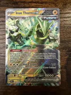 Iron Thorns ex 032/131 Holo Double Rare SV: Prismatic Evolutions Pokemon NM - Image 1